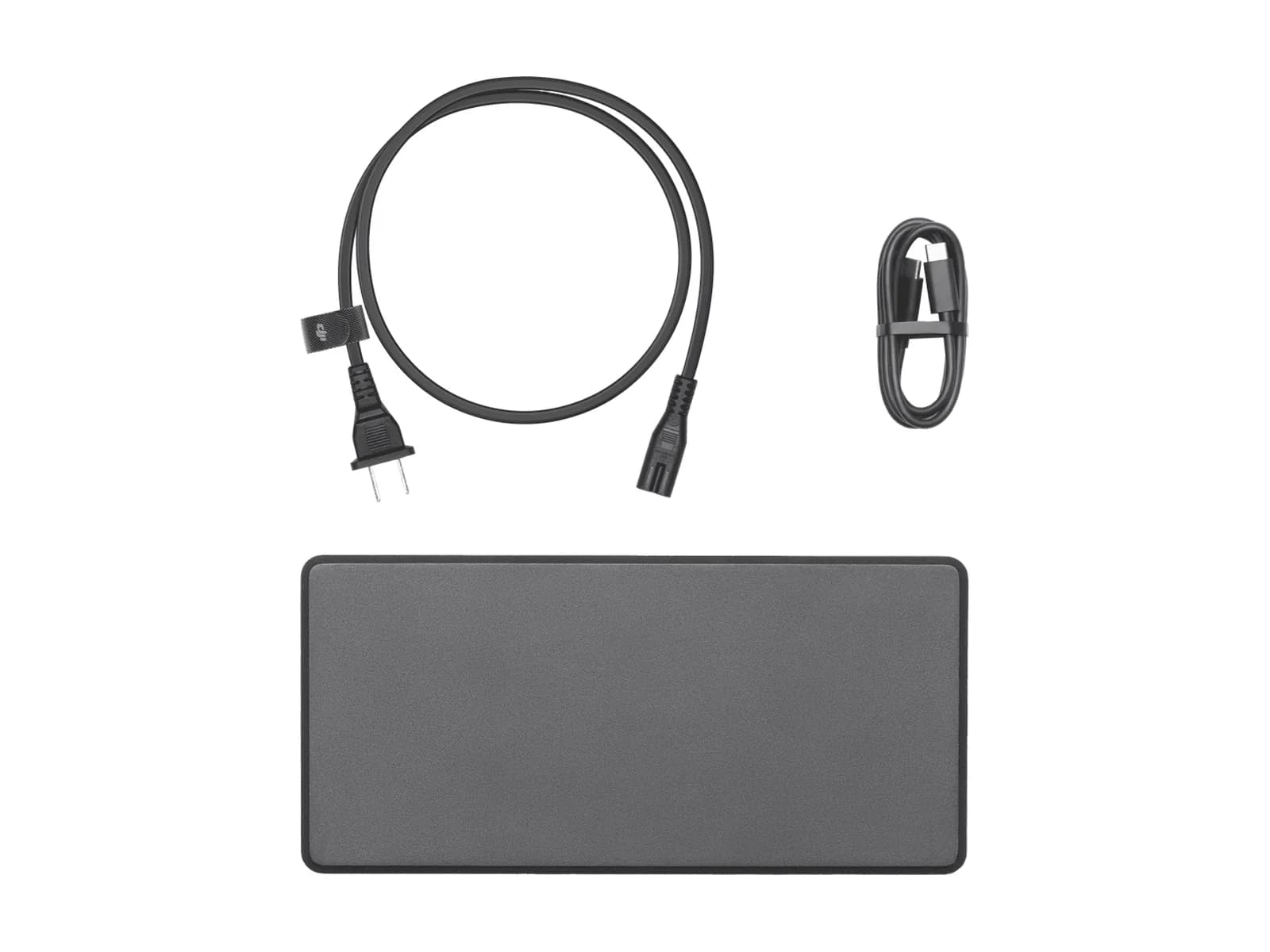 Adaptateur secteur DJI 240 W, photo produit sur fond blanc