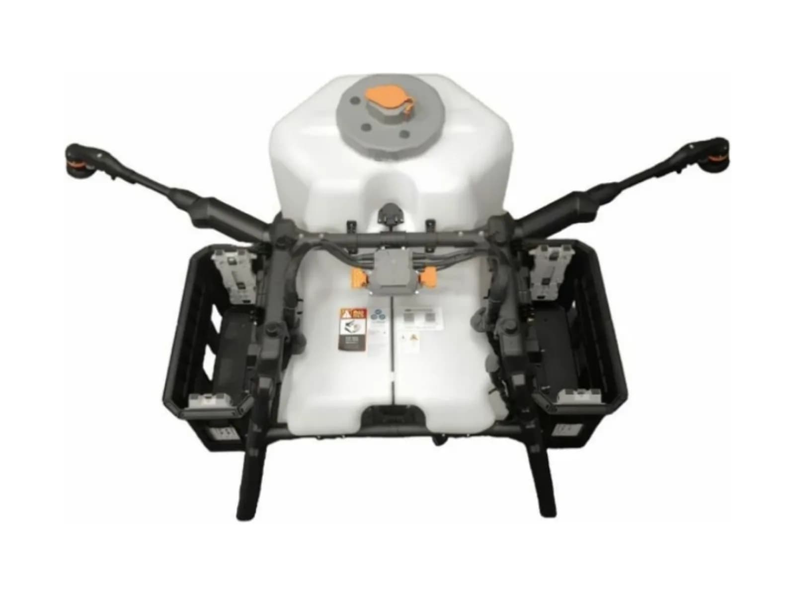 Système de pulvérisation double batterie DJI pour Agras T100, sur fond blanc