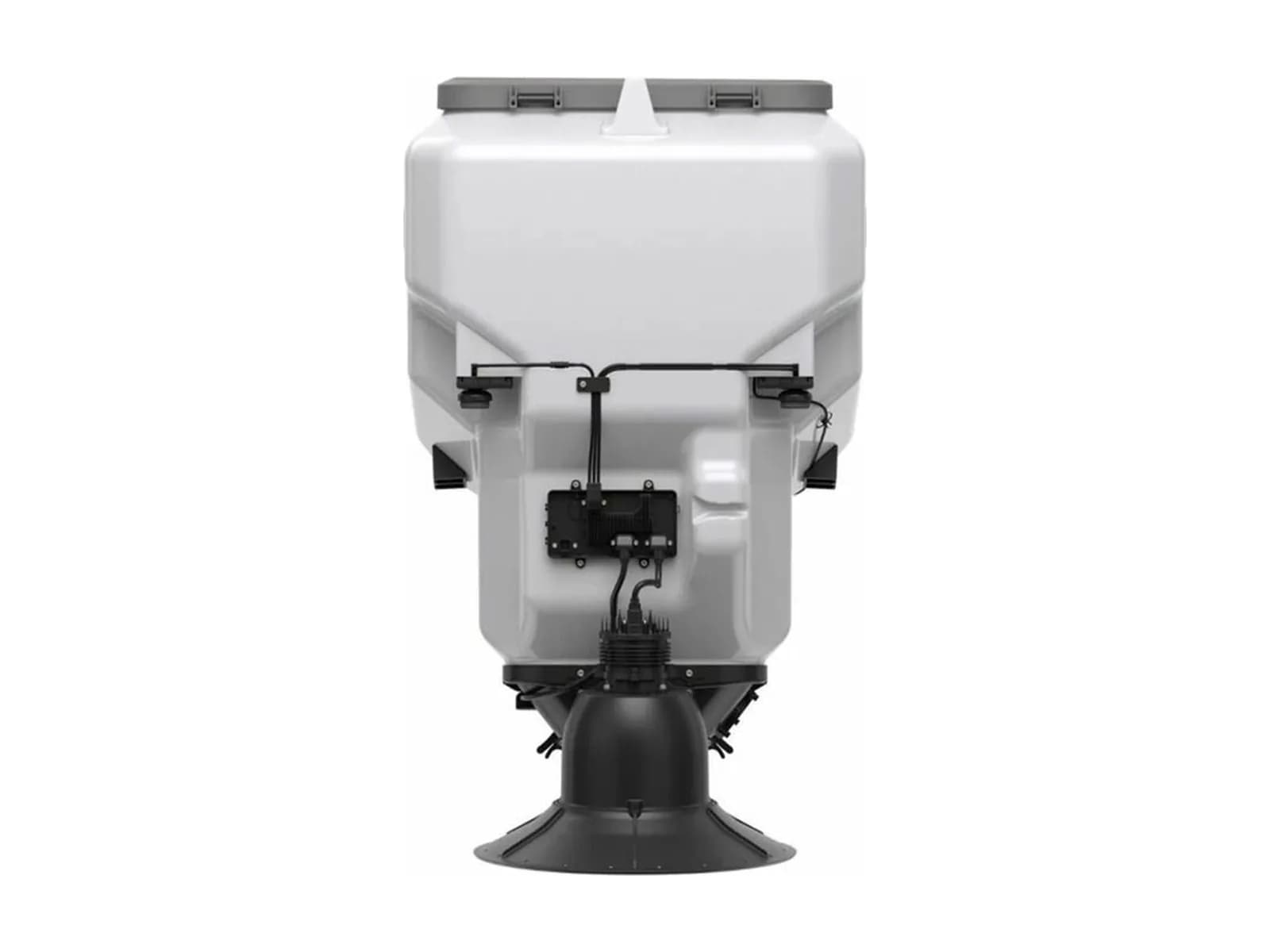 Système d'épandage DJI DS80L vu de dos, sur fond blanc