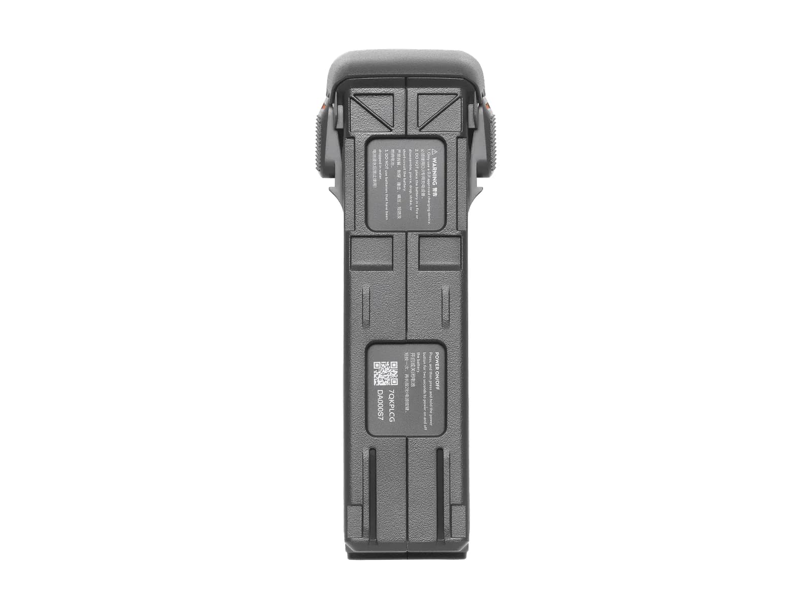 Batterie intelligente DJI Avata 2 vue de face sur fond blanc