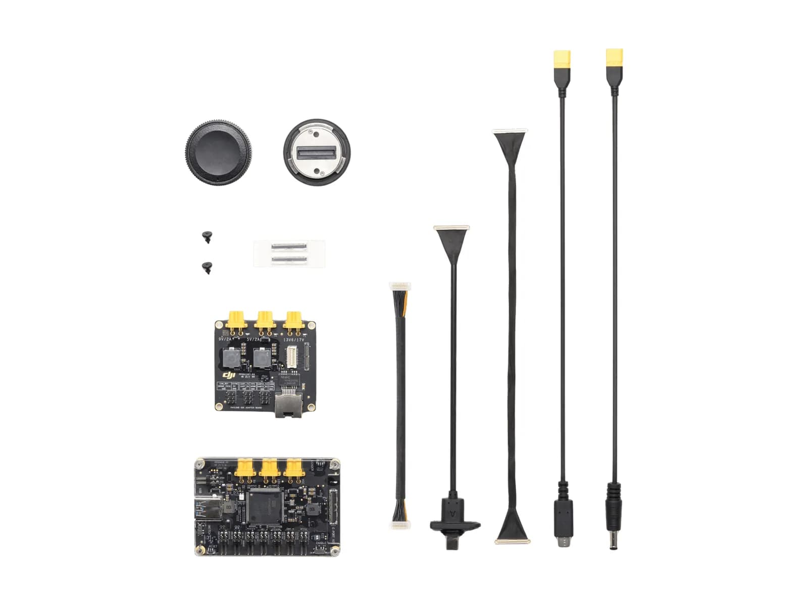 Kit de développement DJI E-Port V2, photo produit sur fond blanc