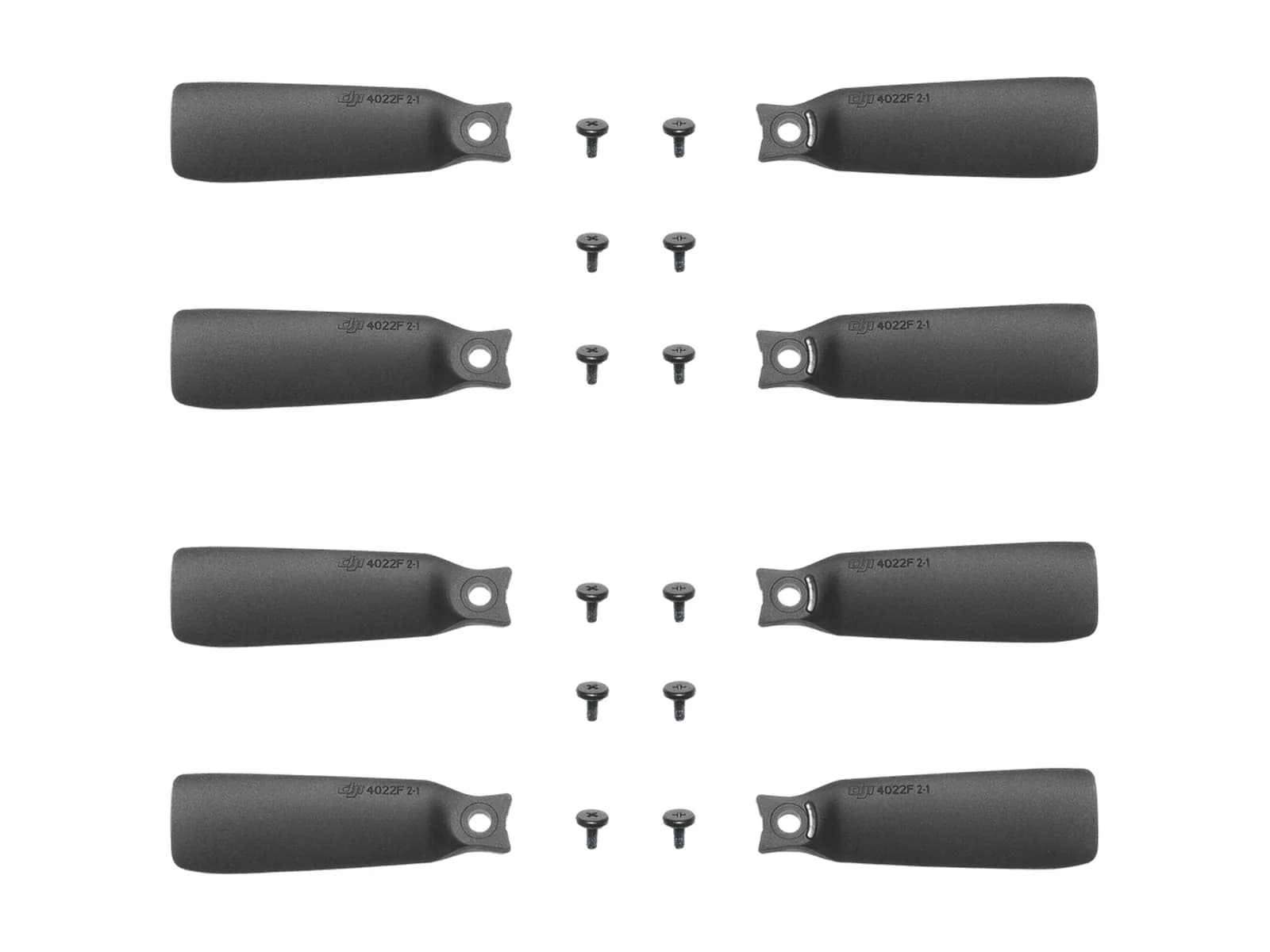 Hélices DJI Flip (2 paires), photo produit sur fond blanc