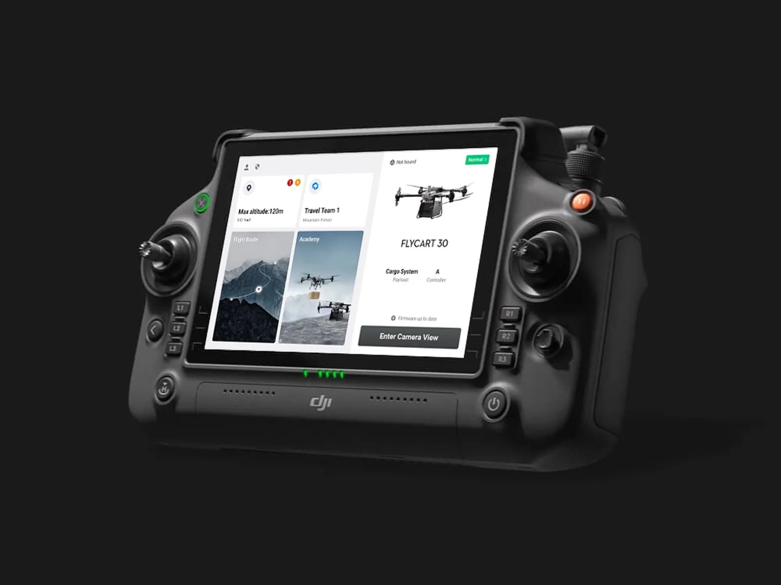 Radiocommande DJI RC Plus pour FlyCart 30, vue produit