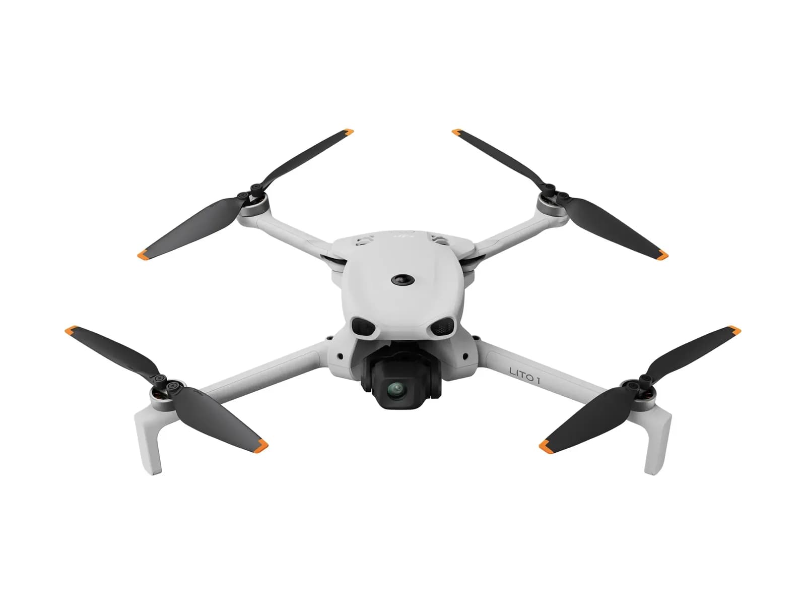 DJI Lito 1 déplié vu de face sur fond blanc