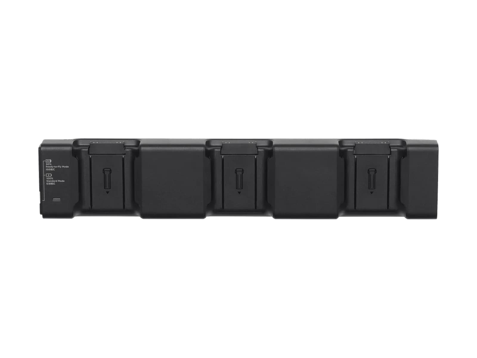 Station de recharge 200 W pour batteries DJI Matrice 4 sur fond blanc