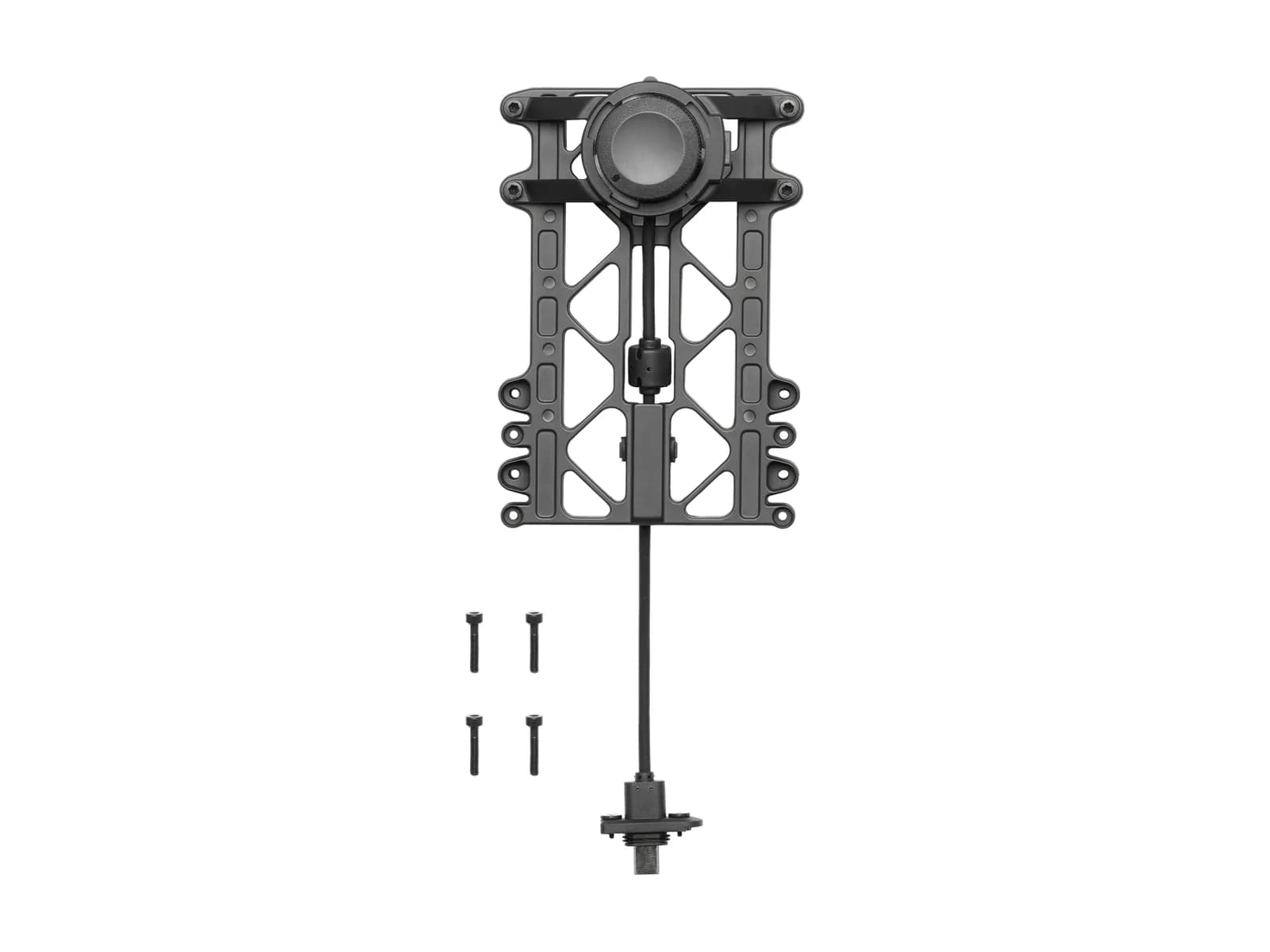 Connecteur de troisième nacelle DJI Matrice 400, photo produit sur fond blanc