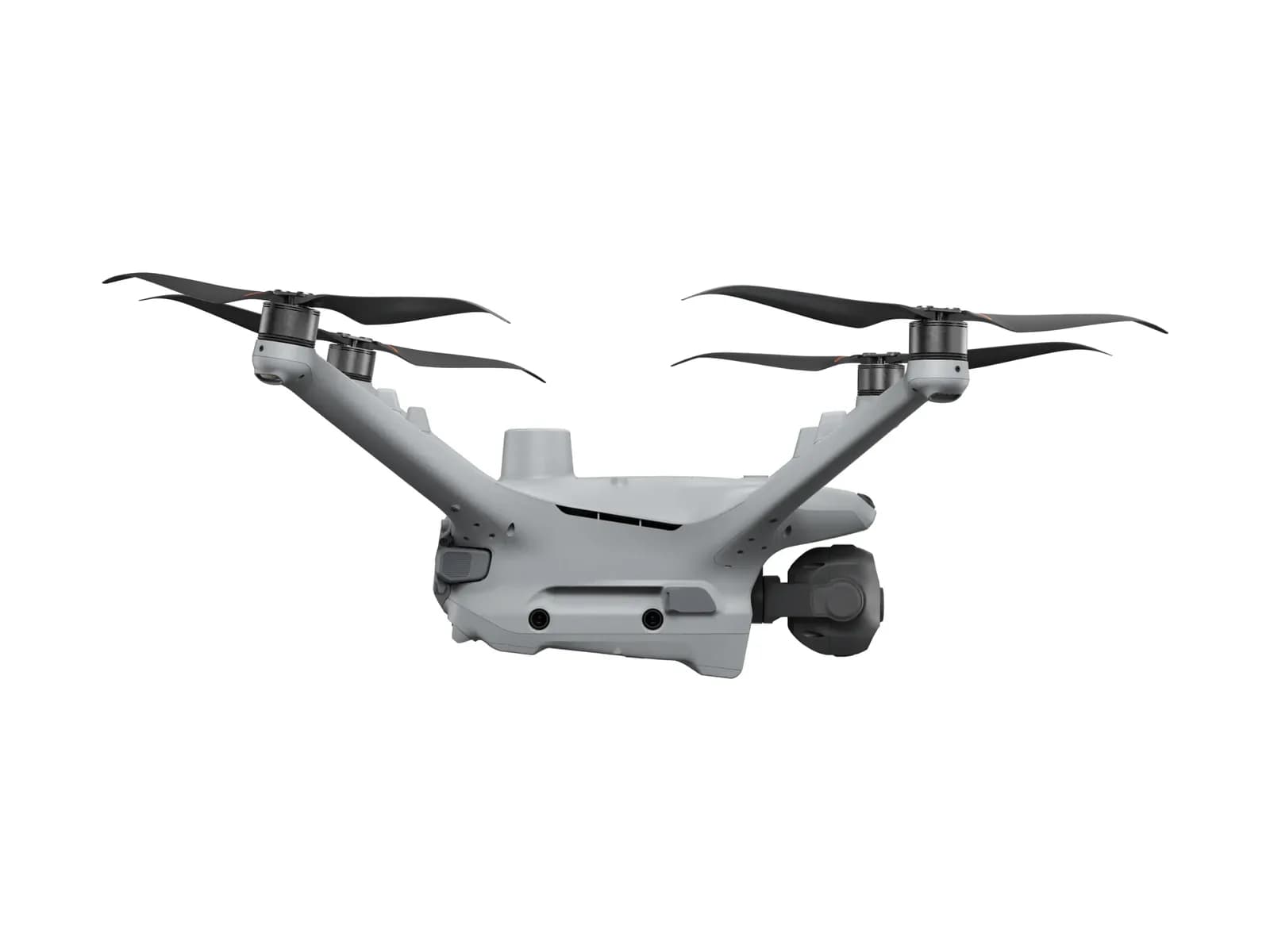 DJI Matrice 4TD vu de profil sur fond blanc