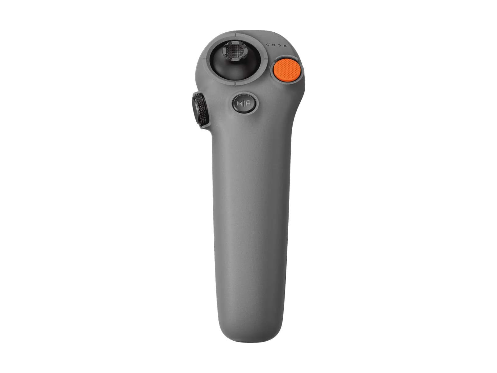 Manette de mouvement DJI RC Motion 3 vue de profil sur fond blanc